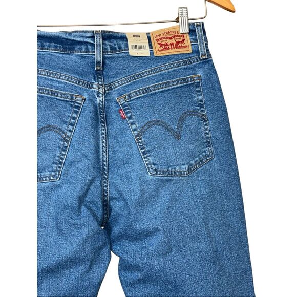 Levi’s wedgie straight high rise button fly jeans size 31 new - Picture 12 of 15